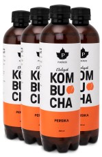 Pienoiskuva Pureness Kombucha Luomu , Persikka, 4-pack