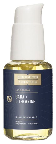 Pienoiskuva Quicksilver Scientific Liposomal GABA + L-teanin, 50 ml