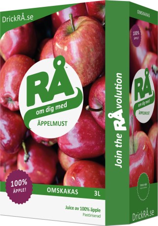 Pienoiskuva R� Bag-in-Box Omenat�ysmehu, Luomu, 3000 ml