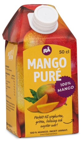 Pienoiskuva R� Pur� Hedelm�pyree, Mango, 50 cl
