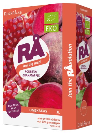 Pienoiskuva R� Granaattiomena/Punajuuri Bag-in-Box, 3000 ml