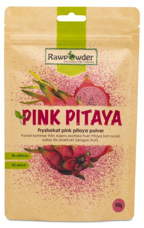 Pienoiskuva RawPowder Vaaleanpunainen Pitaijajauhe, 90 g