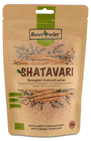 Rawpowder Shatavari Eko, Terveys & Hyvinvointi - RawPowder