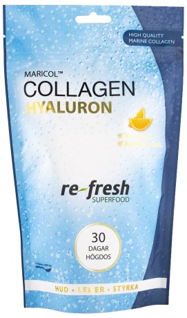Re-fresh Superfood Collagen Hyaluron +C, Terveys & Hyvinvointi - Re-fresh Superfood