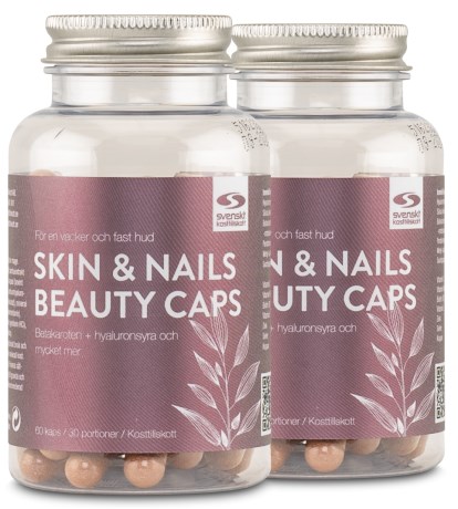 Healthwell Skin & Nails Beauty Caps, Terveys & Hyvinvointi - Svenskt Kosttillskott