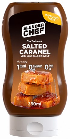 Pienoiskuva Slender Chef Makusiirappi, 350 ml, Salted Caramel