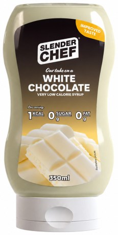 Pienoiskuva Slender Chef Makusiirappi, 350 ml, White Chocolate