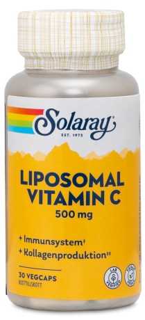 Pienoiskuva Solaray Liposomaalinen C-vitamiini, 30 kapselia