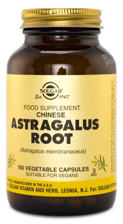 Solgar Astragalus Root, Terveys & Hyvinvointi - Solgar