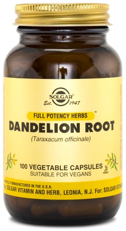 Solgar Dandelion Root / Voikukkauute, Terveys & Hyvinvointi - Solgar