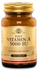 Solgar Dry A-vitamiini 5000 IU