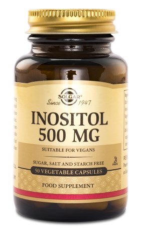 Solgar Inositoli 500 mg, Terveys & Hyvinvointi - Solgar