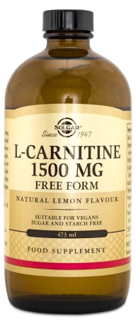 Solgar L-Carnitine Liquid 1500 mg, Terveys & Hyvinvointi - Solgar