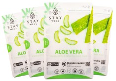Pienoiskuva StayWell Vegaaninen Kasvonaamio, 4-pakkaus, Aloe