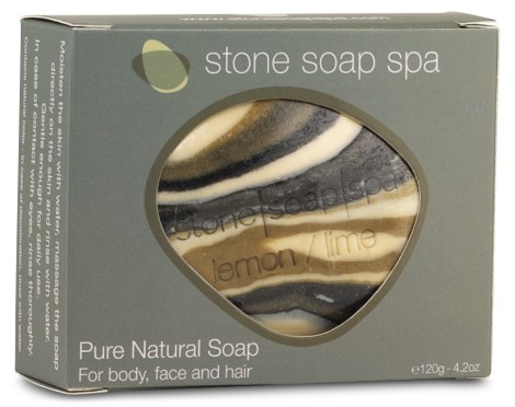 Pienoiskuva Stone Soap Saippua, 120 g, Sitruuna & Lime