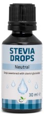 Pienoiskuva Sukrin Stevia Drops, Maustamaton, 30 ml