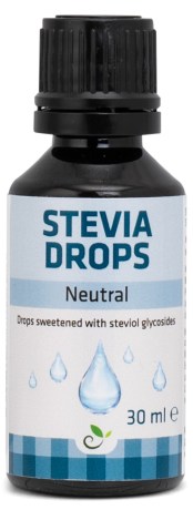 Pienoiskuva Sukrin Stevia Drops, Maustamaton, 30 ml