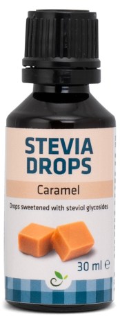 Pienoiskuva Sukrin Stevia Drops, Caramel, 30 ml