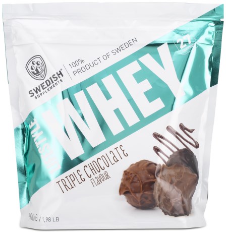 Pienoiskuva Swedish Supplements Lifestyle Whey, 900 g, Triple Chocolate