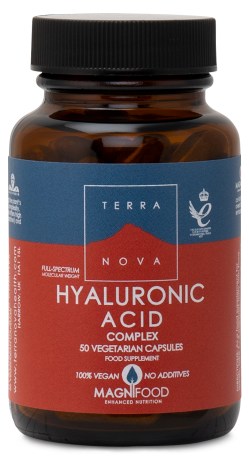 Pienoiskuva Terranova Hyaluronic Acid Complex, 50 kaps.