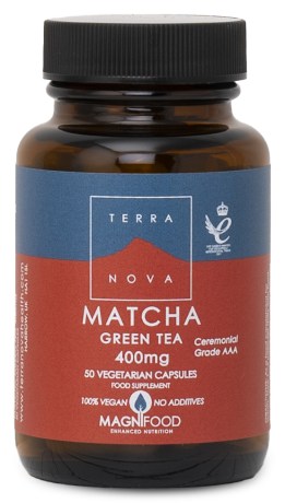 Pienoiskuva Terranova Matcha Green Tea, 50 kaps.