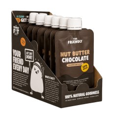 Pienoiskuva The Friendly Fat Company Fat-Pack Nutbutter, Chocolate, 12 kpl