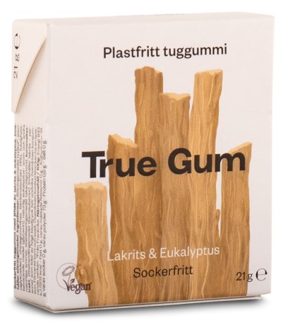 True Gum Tuggummi, Elintarvikkeet - True Gum