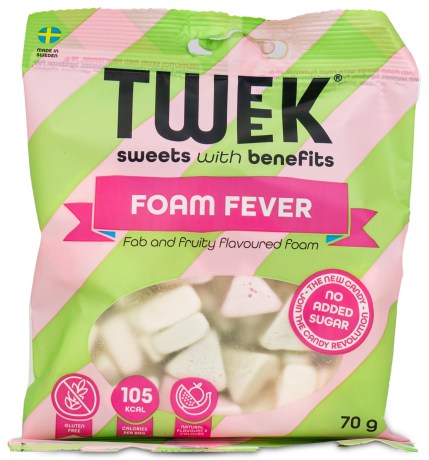 Pienoiskuva Tweek Foam Fever Vaahtokarkki, 70 g