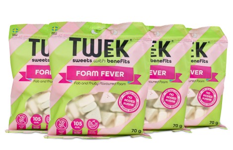 Pienoiskuva Tweek Foam Fever Vaahtokarkki, 4-pack