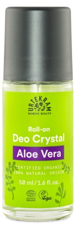 Urtekram Aloe Vera Deo Crystal Roll-On, Kauneudenhoito - Urtekram Nordic Beauty