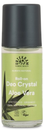 Urtekram Aloe Vera Deo Crystal Roll-On, Kauneudenhoito - Urtekram Nordic Beauty