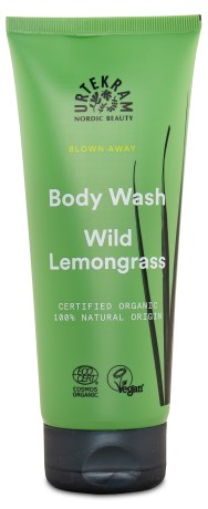 Urtekram Blown Away Wild Lemongrass Body Wash, Kauneudenhoito - Urtekram Nordic Beauty