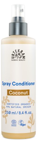 Urtekram Coconut Leave in Spray Conditioner, Kauneudenhoito - Urtekram Nordic Beauty