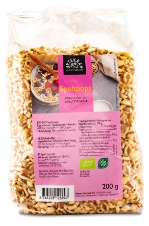 Pienoiskuva Urtekram Spelttipopsit, 200 g