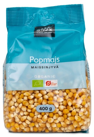 Pienoiskuva Urtekram Popcorn Luomu, 400 g