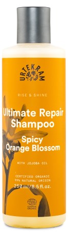 Rise & Shine Spicy Orange Blossom-shampoo, Kauneudenhoito - Urtekram Nordic Beauty