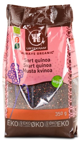 Urtekram Musta Quinoa, Elintarvikkeet - Urtekram