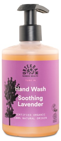 Urtekram Tune in Soothing Lavender Hand Wash -nestesaippua, Kauneudenhoito - Urtekram Nordic Beauty