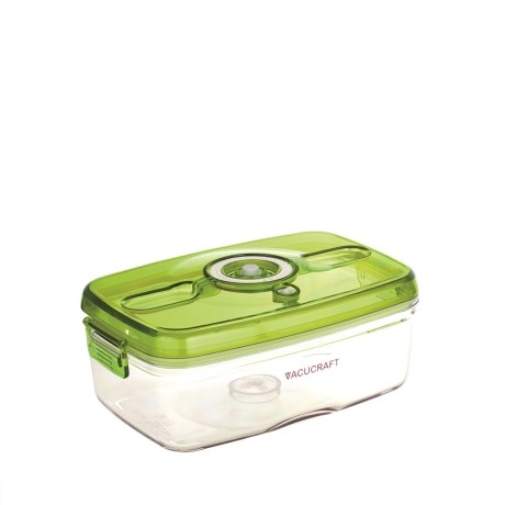 Pienoiskuva Vacucraft Suorakulmainen Silytysrasia + Pumppu, 1 l