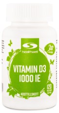 Healthwell D3-vitamiini 1000 IE