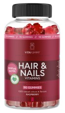Pienoiskuva VitaYummy Hair & Nails, Vadelma, 90 Gummies
