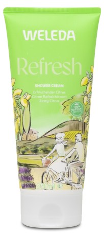 Pienoiskuva Weleda Refresh Shower Cream Citrus, 200 ml