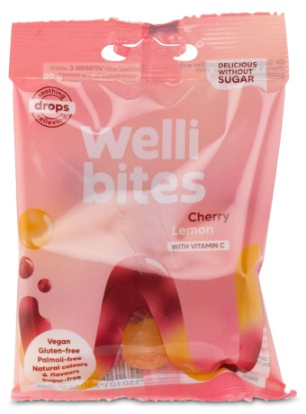 Wellibites Drops C-vitamiinilla, Terveys ja hyvinvointi - Wellibites