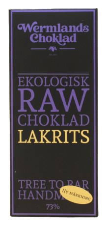 WermlandsChoklad Raakasuklaa LUOMU, Elintarvikkeet - WermlandsChoklad