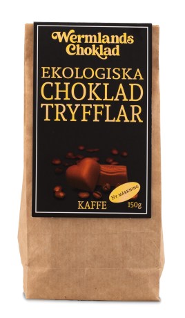 Pienoiskuva WermlandsChoklads Tryffelit, Vegaaninen, Kahvi, 150 g