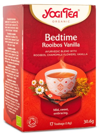 Yogi Tea Bedtime Rooibos Vanilja, Luomu, Elintarvikkeet - Yogi