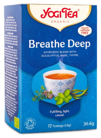 Yogi Tea Breathe Deep Tee, Elintarvikkeet - Yogi