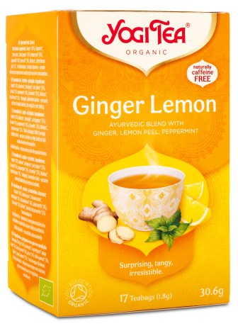 Yogi Tea Ginger Lemon, Elintarvikkeet - Yogi