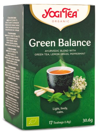 Yogi Tea Green Balance, Elintarvikkeet - Yogi