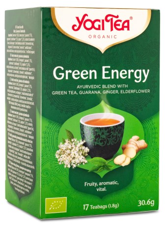 Yogi Tea Green Energy Tee, Elintarvikkeet - Yogi